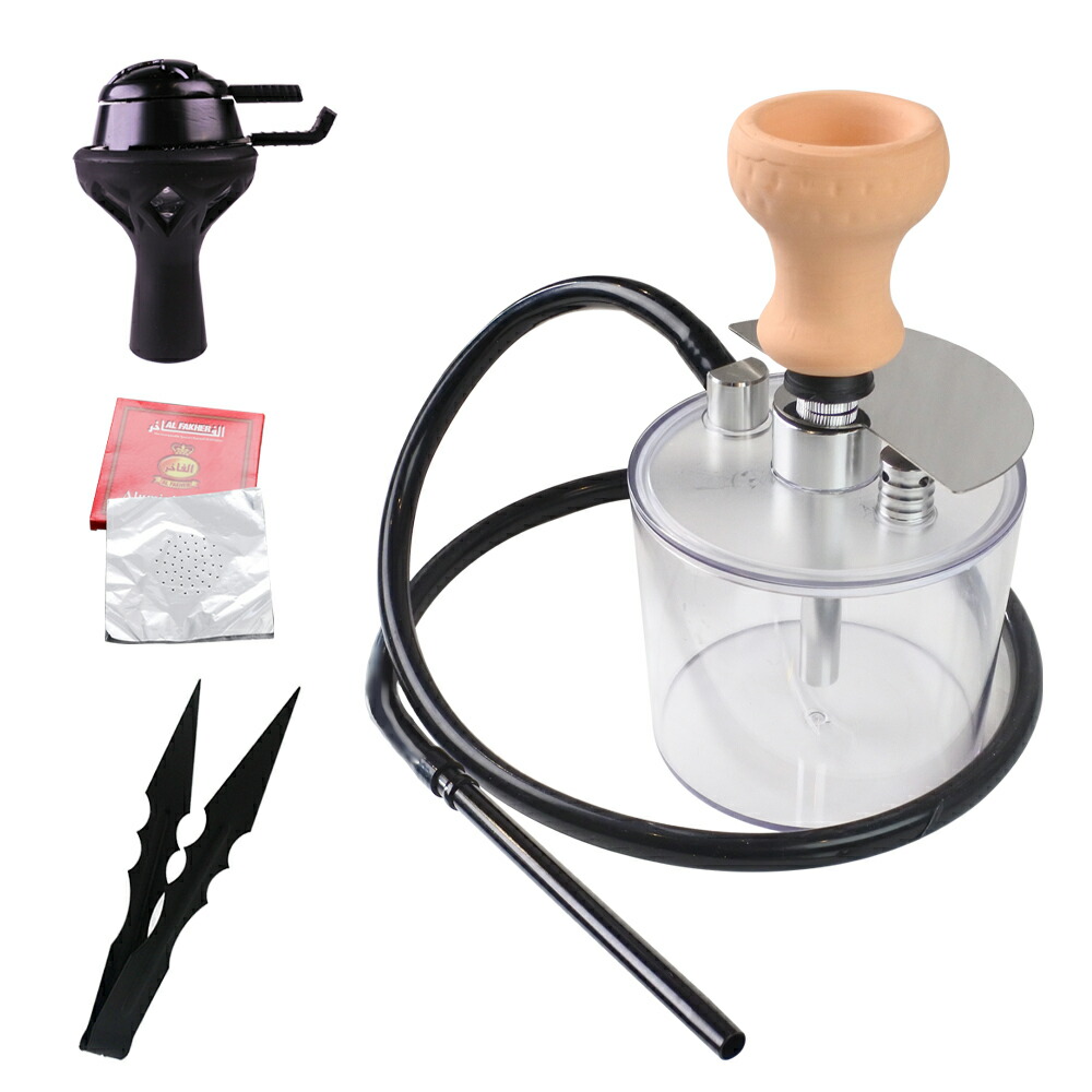 買取 シーシャ 持ち運び 円形 本体 初心者に最適 お得な4点セット Shisha Hookah 水パイプ 炭用トング 穴あけ不要 パンチングアルミ  果物や氷も入れれる 水タバコ アクリル 便利 チャコール アクセサリー 丸洗い 衛生的 Hilax thehomeinfra.com