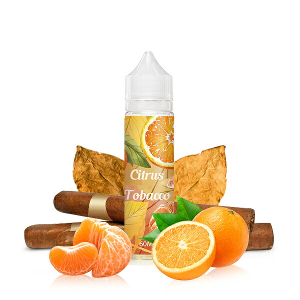 電子タバコ リキッド フレーバー HiLIQ Citrus Tobacco（シトラスタバコ）30/60ml VG：PG（50：50）安全 禁煙 フレーバーリキッド リキッドフレーバー★送料無料★ 電子タバコ用リキッド画像