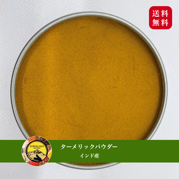 インド産 ターメリックパウダー 500g ターメリック Turmeric Powder おうちカレー スパイス 香辛料 送料無料 カレー カレー粉 カレースパイス ハーブ ドライハーブ ターメリックライス 22年最新海外