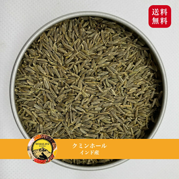 インド産 クミンホール 50g クミンシード cumin whole seed スパイス 香辛料 万能調味料 調味料