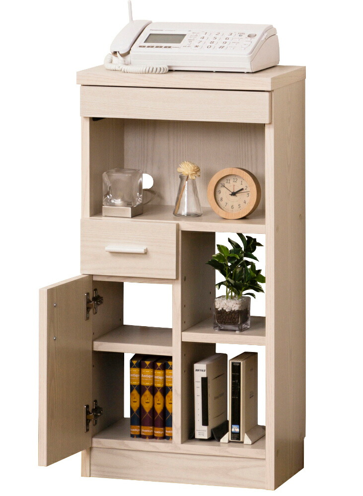 楽天市場】NEWルーター収納 W400 D265 H800 ラック 木のラック 木製