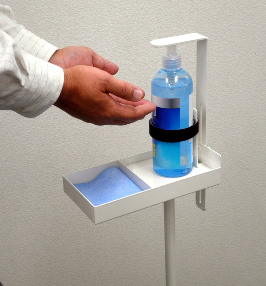手指消毒用ボトルスタンド足踏みペダル式ウイルス等感染症予防対策オフィス飲食店向けエチケット商材非接触 kkkez 学校|ヒマラヤネット~家具&インテリア