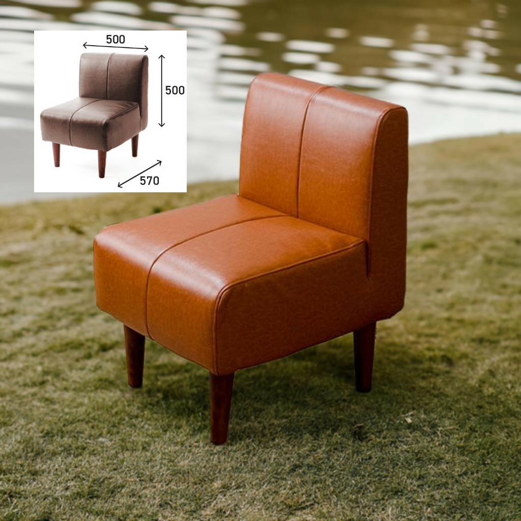 楽天市場】ケント ソフトレザー 1Pチェアー パーソナルソファ 一人掛け