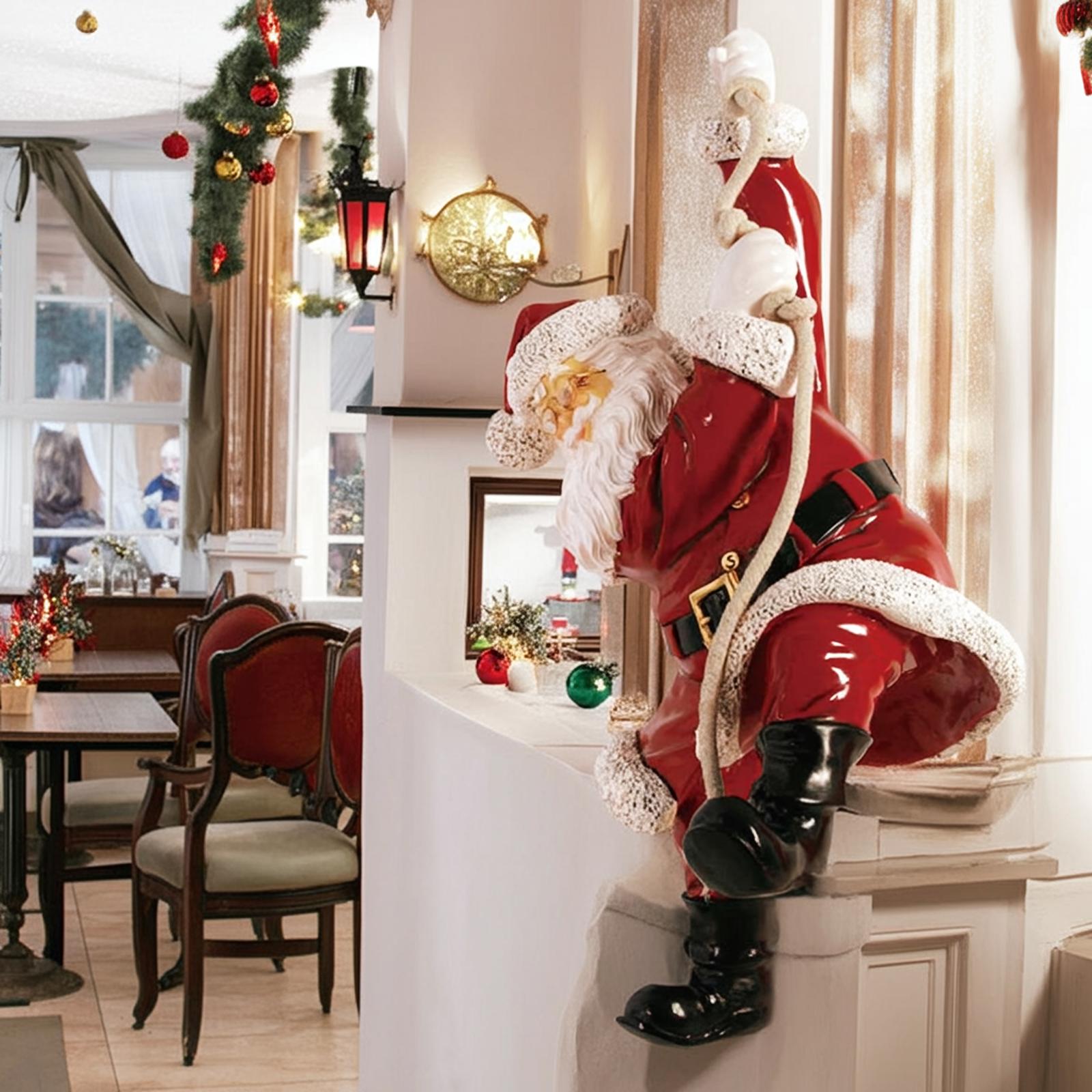 楽天市場】センサーで踊る 大型 185cm高 サンタ サンタクロース 店舗