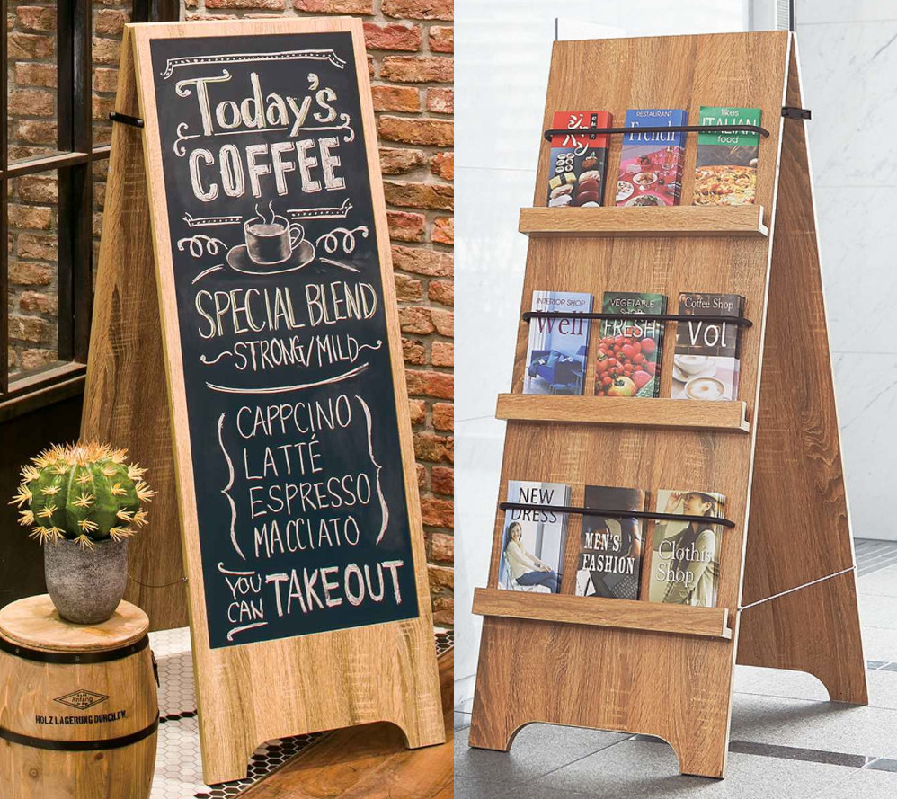 楽天市場】【本屋さんの】マガジンラック平置き【7段：スリム】送料