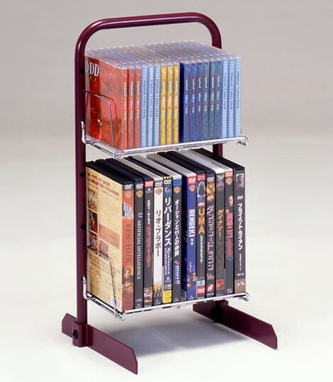 楽天市場】ディスクラック3段スリム送料無料 DVDラック AVメディア