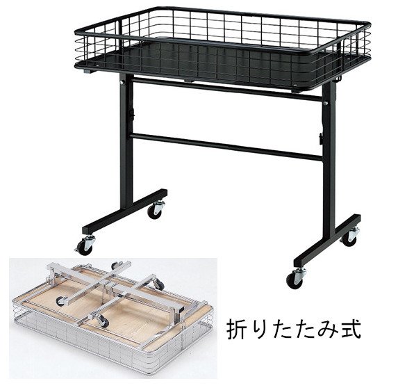 楽天市場】折りたたみ式 ショップワゴン キャスター付き セール