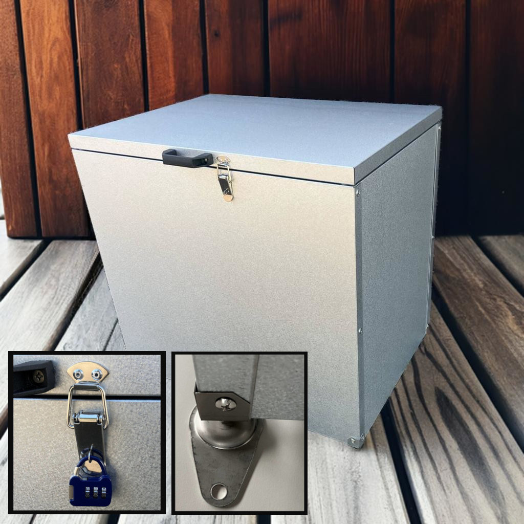 大型 宅配ボックス 置き配 宅配BOX 一戸建て用 一軒家用 大容量 鍵付き カギ かぎ ダイヤル錠 ダイヤルロック 大型金庫 貴重品保管庫