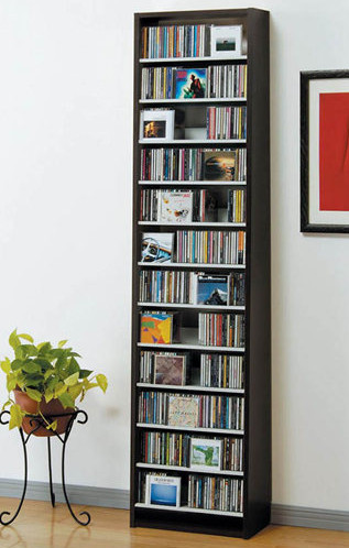 楽天市場】送料無料 CDストッカー CS1284 CD128枚収納 : もみじや家具