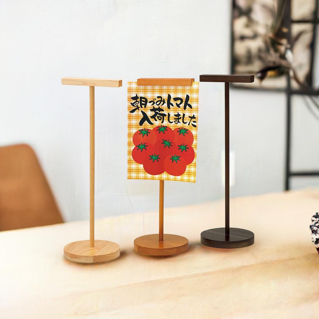 木製 ポップスタンド 案内板 掲示板 標識 看板 POPスタンド 日本製 メニュースタンド 新商品アピール kkkez サインスタンド 高さ 46.5cm