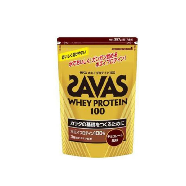 【楽天市場】ザバス サプリメント プロテイン ホエイプロテイン100チョコレート バッグ357g 約17食分 CZ7341 SAVAS