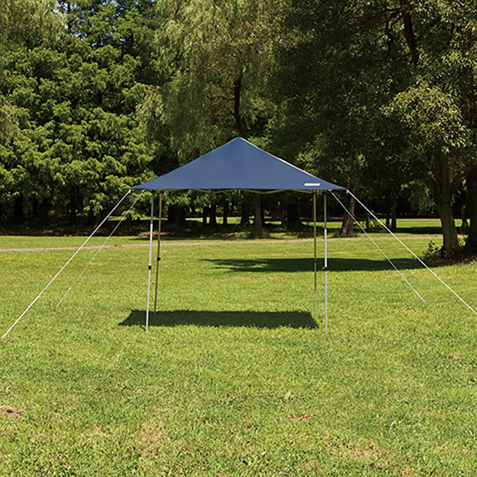 楽天市場 コールマン Coleman ワンタッチタープ インスタントバイザーシェード ｍ ネイビー グレー ヒマラヤ野球ソフト専門店