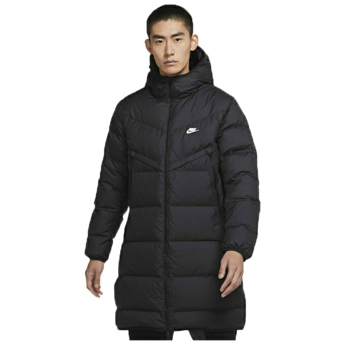 ナイキ ロング厚地の外套 メンズ Nsw Sf 風ランナー パーカ Dd67 010 Nike Loadedcafe Com