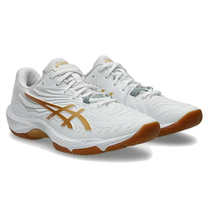 アシックス asics バドミントンシューズ メンズ レディース COURT CONTROL FF 4 コートコントロール FF 4 1071A125-100|ヒマラヤテニスバド卓球専門店