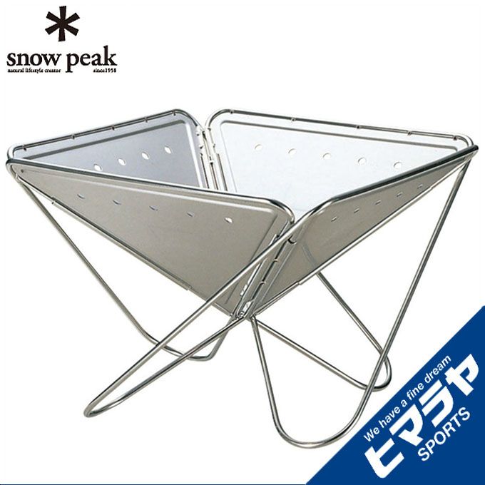 snow peak焚火台　M 炭床PRO M 未使用　スノーピーク 炭床ProM(ST-033S) | 焚火台の通販（アウトドア・キャンプ用品