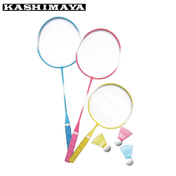 カシマヤ KASHIMAYAアウトドア レジャー用品親子でバドミントン92715