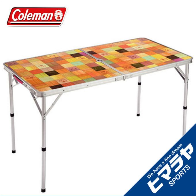 コールマン アウトドアテーブル 大型テーブル ナチュラルモザイクリビングテーブル/120プラス 2000026751 coleman