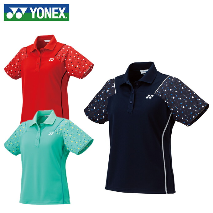 楽天市場 1 9 日 00 1 16 日 1 59限定対象商品500円クーポン発行中 ヨネックス テニスウェア バドミントンウェア ゲームシャツ レディース ゲームポロシャツ 381 日本バドミントン協会審査合格品 Yonex ヒマラヤ楽天市場店