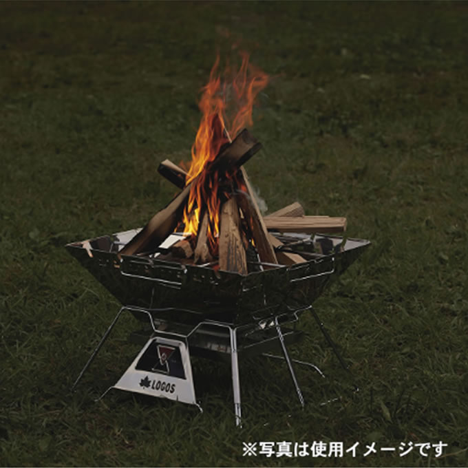 【楽天市場】ロゴス 焚き火台 the ピラミッドTAKIBI L ザ タキビ 81064162 LOGOS：ヒマラヤ楽天市場店