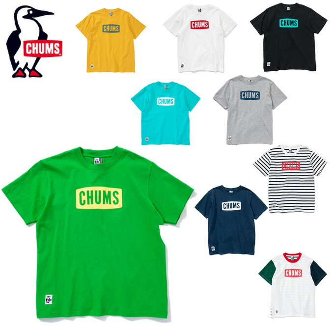 ノベルティつき 新品 Chums Logo Tャツ チャムス Bl 国内正規販売店 メンズ トップス Roe Solca Ec