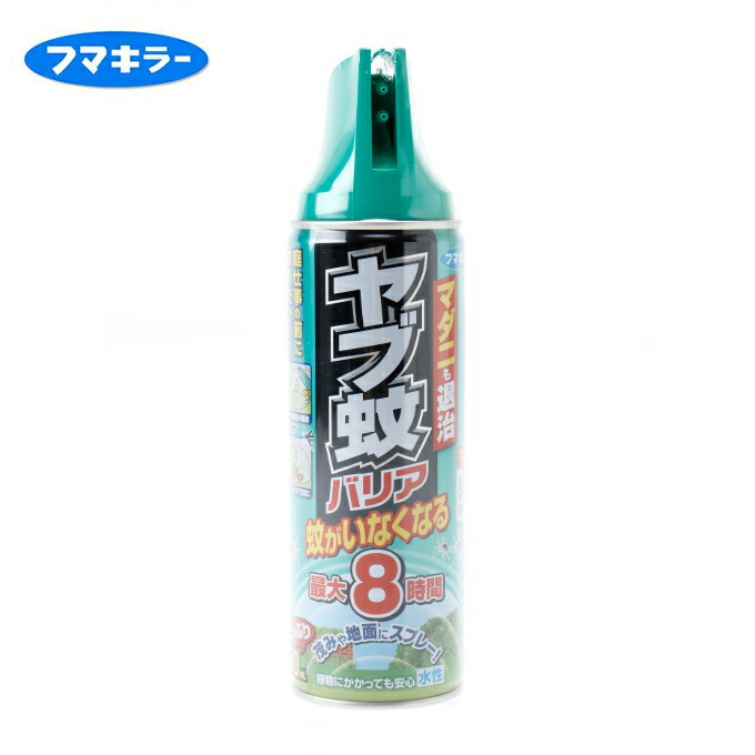 フマキラー 虫除けアイテム ヤブ蚊バリア 480ml ﾔﾌﾞｶﾊﾞﾘｱ480 FUMAKILLA 購買