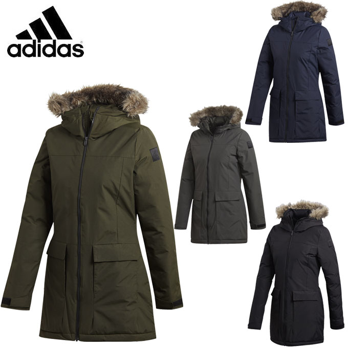 楽天市場 アディダス ロングコート レディース Xploric Parka パデッドパーカ Mmr24 Adidas ヒマラヤ楽天市場店