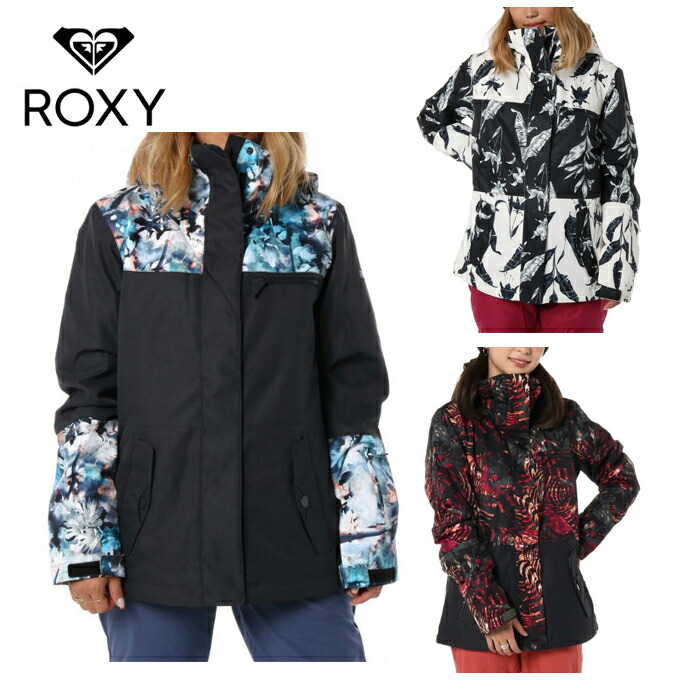 ROXY スノーボード スキー ジャケット 白ピンク紫 M+borbonrodriguez.com