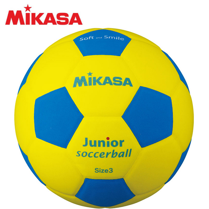 楽天市場 ミカサ サッカーボール 3号 ジュニア スマイルサッカーボール3号軽量 150g Sf3j Ybl Mikasa ヒマラヤ楽天市場店