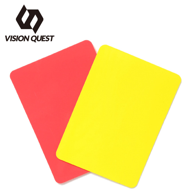 楽天市場 サッカー レフリー用品 レッド イエローカード Vqi05 ビジョンクエスト Vision Quest ヒマラヤ楽天市場店