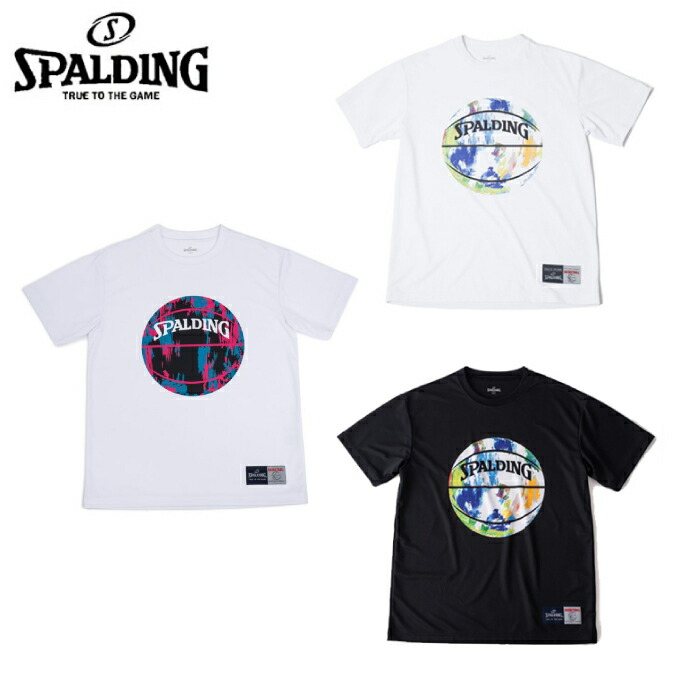 楽天市場 スポルディング バスケットボールウェア 半袖シャツ メンズ レディース Tシャツ マーブル Smt1900 Spalding ヒマラヤ楽天市場店