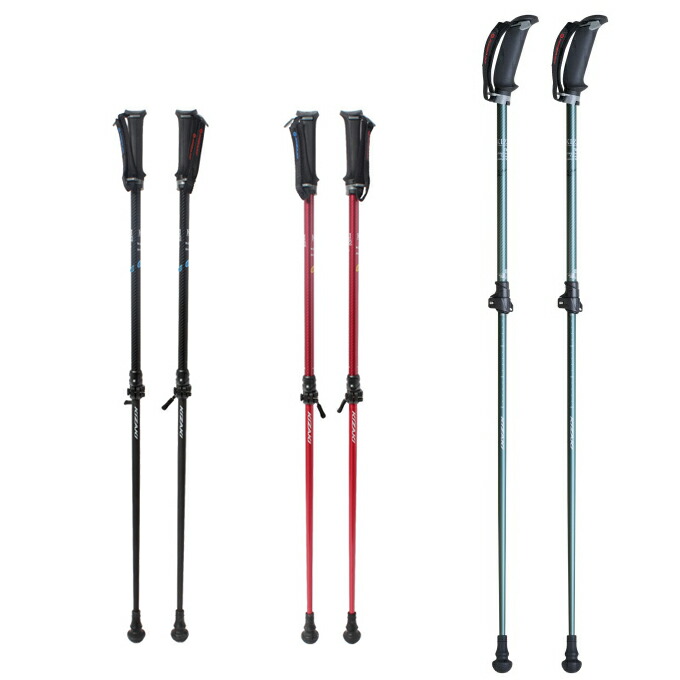 楽天市場】レキ LEKI トレッキング ステッキ I字型 2本組 スピン
