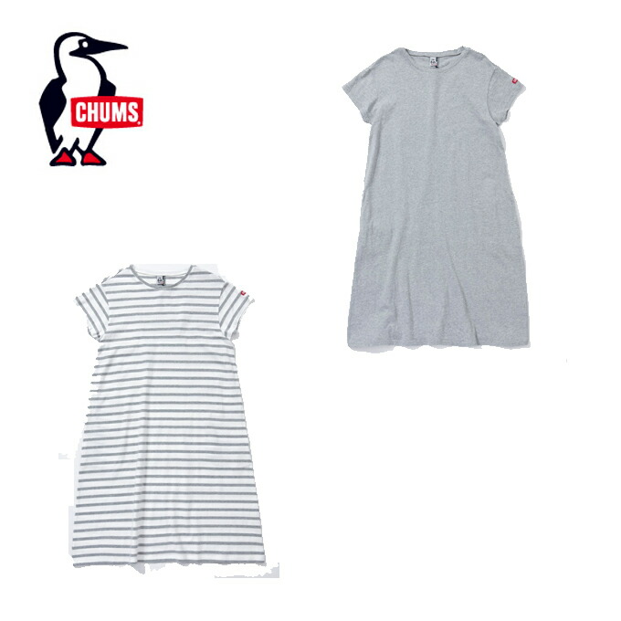 楽天市場 チャムス Chums ワンピース レディース Boat Logo Dress ボートロゴドレス Ch18 1106 ヒマラヤ楽天市場店