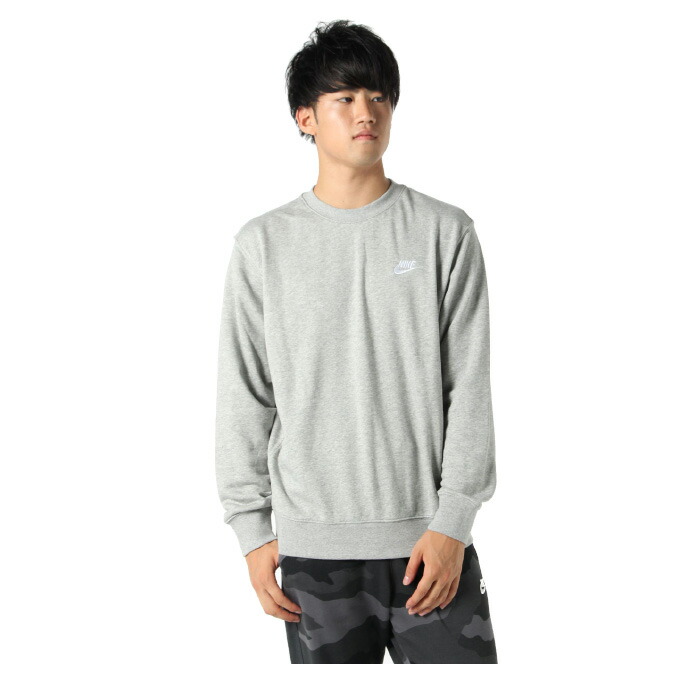 楽天市場 ナイキ スウェットトレーナー メンズ ワンポイントクルー Bv2667 063 Nike Sw ヒマラヤトレーニングフィットネス