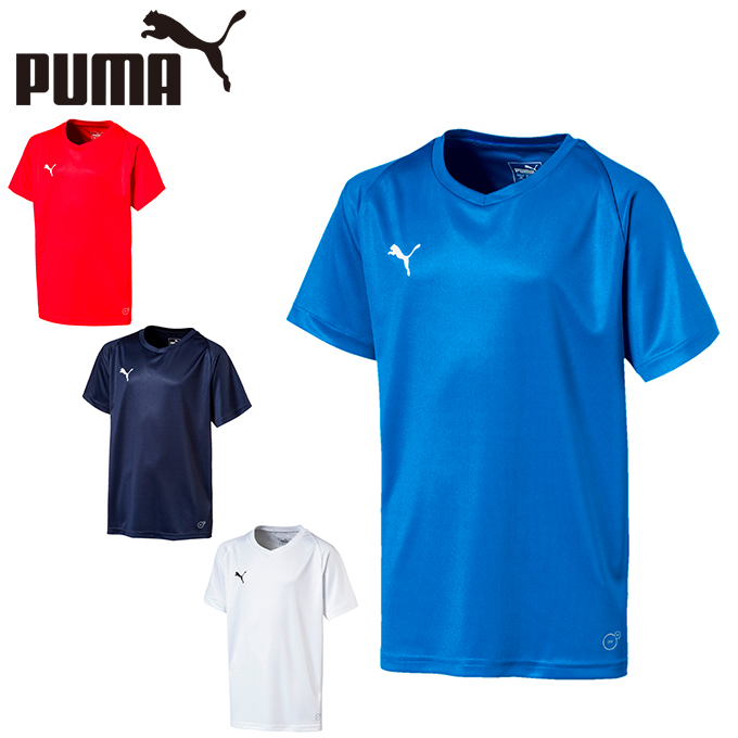 楽天市場 プーマ サッカーウェア 半袖シャツ ジュニア 定番ligaゲームシャツコア Jr Puma ヒマラヤ楽天市場店