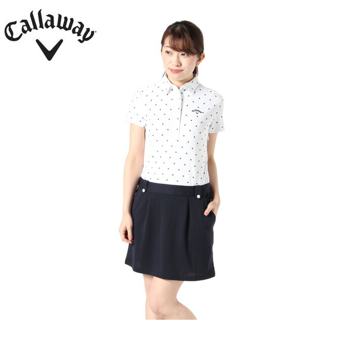 購入後レビュー記入でクーポンプレゼント中 キャロウェイ ワンピース ワンピース ドットプリント キャンプ ゴルフウェア 241 Callaway ヒマラヤ店 ナイキ レディース