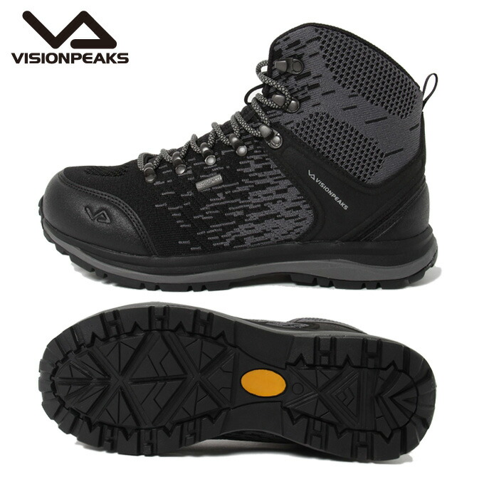 楽天市場 ビジョンピークス Visionpeaks トレッキングシューズ ミッドカット メンズ トレックハイカー 10vp 03 ヒマラヤ楽天市場店