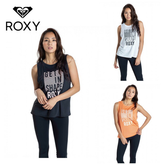 楽天市場 ロキシー ノースリーブシャツ レディース 水陸両用 速乾 Uvカットタンクトップ Get In Shape Roxy Rsl1523 Roxy ヒマラヤ楽天市場店
