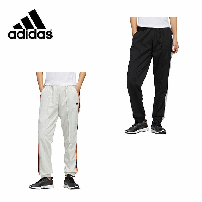 楽天市場 アディダス ウインドブレーカー パンツ レディース マストハブ ウーブン パンツ Must Haves Woven Pants Gun73 Adidas ヒマラヤ楽天市場店
