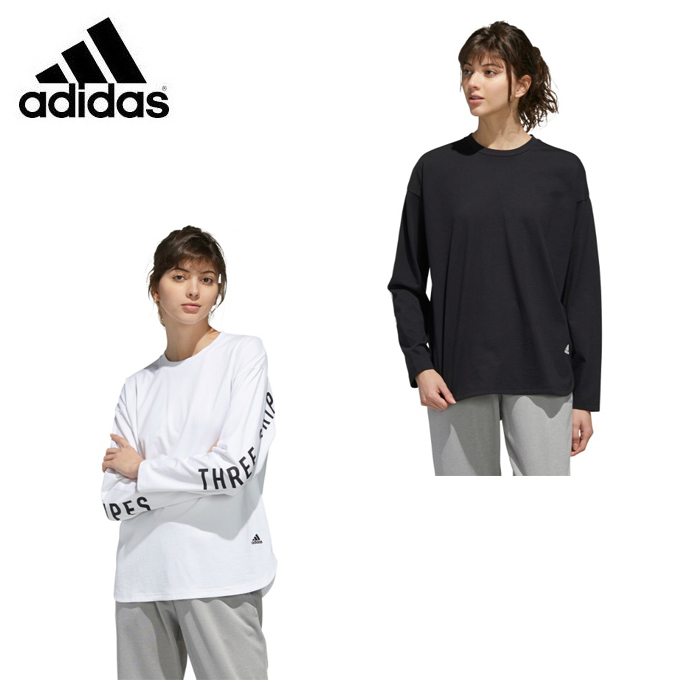 楽天市場 アディダス Tシャツ 長袖 レディース Mh バックコンシャス長袖tee Gun71 Adidas ヒマラヤ楽天市場店