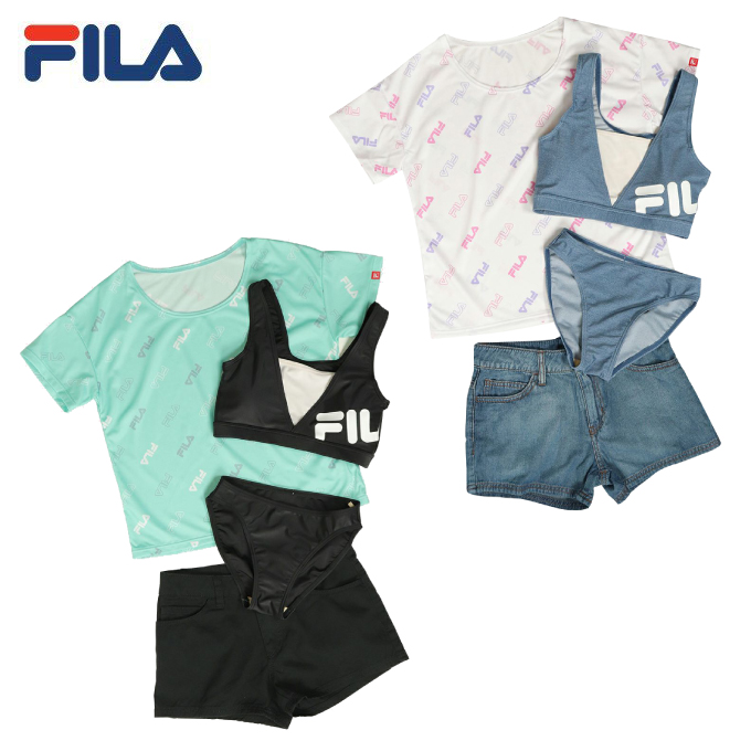 高い素材 楽天市場 フィラ Fila 水着 タンキニ 女の子 ジュニア キッズ 水着スクール 1 663 ヒマラヤ楽天市場店 超特価激安 Lexusoman Com