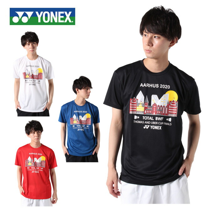 楽天市場 ヨネックス バドミントンウェア Tシャツ 半袖 メンズ トマスユーバ 限定ユニ Yob150 Yonex ヒマラヤ楽天市場店