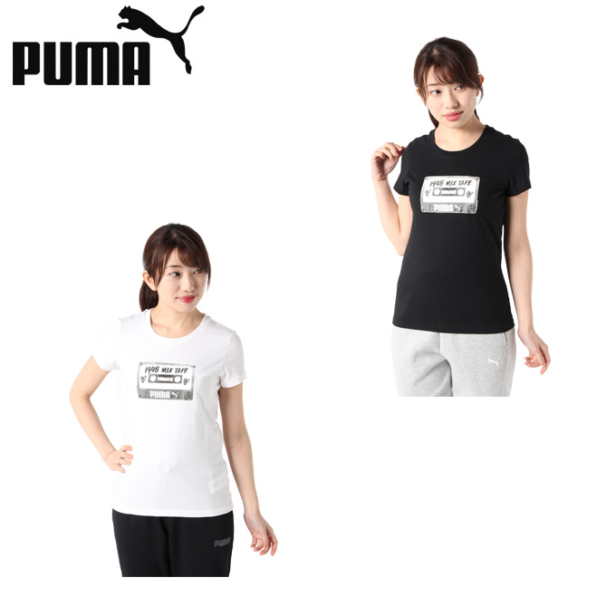 楽天市場 プーマ ｔシャツ 半袖 レディース Blank デザインｔシャツ Puma ヒマラヤ楽天市場店