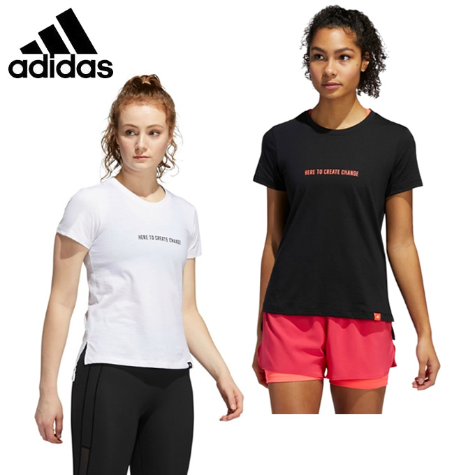 楽天市場 アディダス Tシャツ 半袖 レディース グラフィック 半袖tシャツ Iwu28 Adidas ヒマラヤ楽天市場店