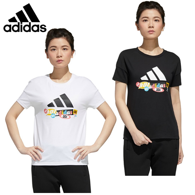 楽天市場 アディダス ｔシャツ 半袖 レディース アーバン ストーリー 半袖tシャツ Jlp60 Adidas ヒマラヤ楽天市場店