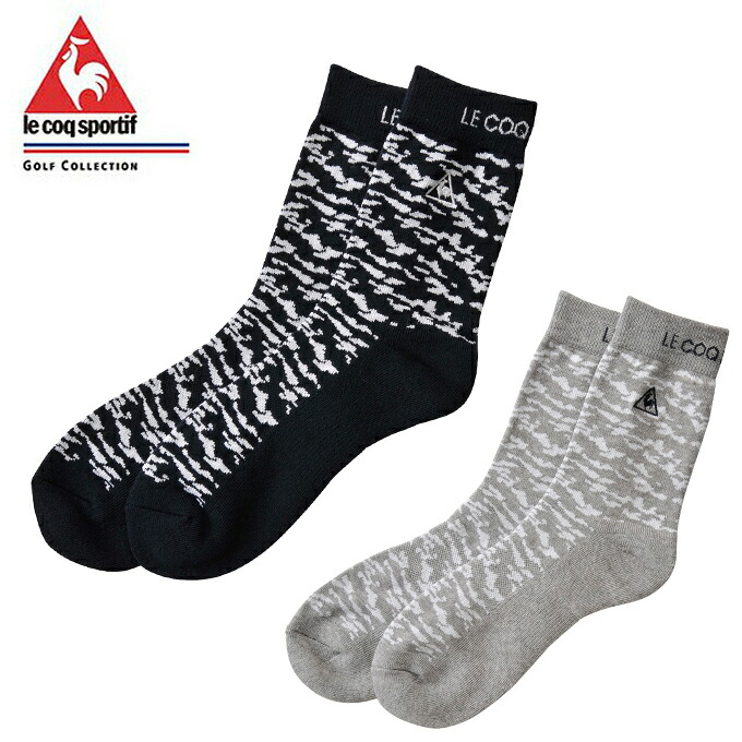 楽天市場 ルコック Le Coq Sportif ゴルフ ソックス メンズ 柄物レギュラー丈ソックス Qgbqjb03 ヒマラヤ楽天市場店