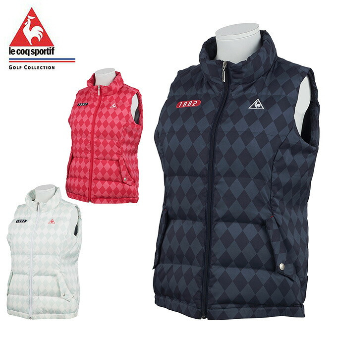 楽天市場 3 1 月 限定 対象商品500円引きクーポン ルコック Le Coq Sportif ゴルフウェア アウターベスト レディース アウター ダウンベスト Qgwqjk51 ヒマラヤ楽天市場店