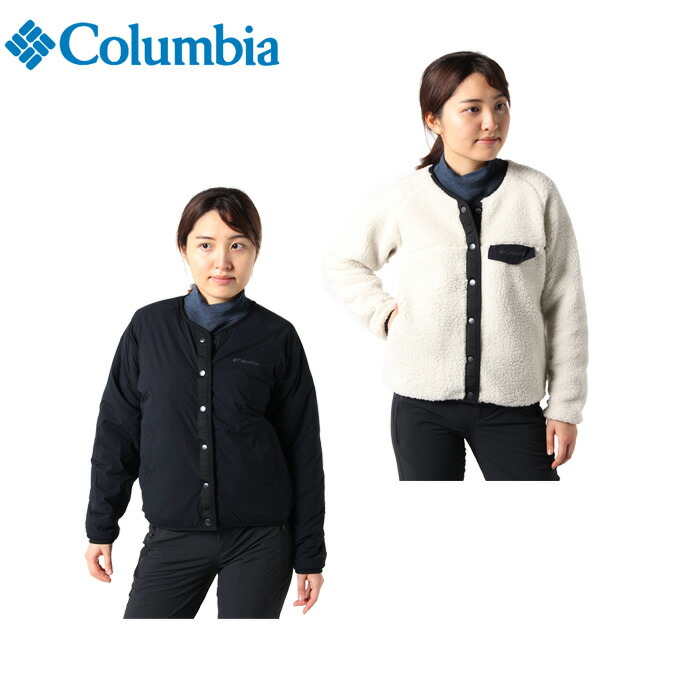 注目ショップ ブランドのギフト レディースウェア ジャケット シアトルマウンテン レディース フリース コロンビア Pl3190 Columbia 022 Fah Co Bw