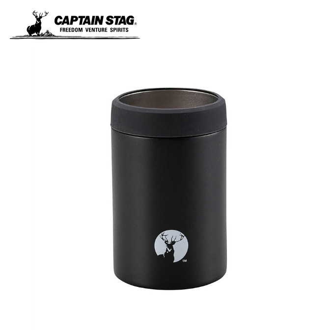 キャプテンスタッグ CAPTAIN STAG 保冷缶ホルダー HD缶ホルダー350 ブラック UE-3491画像