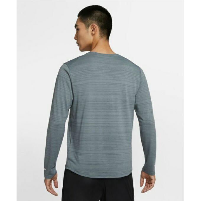 楽天市場 ナイキ ランニングウェア Tシャツ 長袖 メンズ ドライフィット Miler Men S Long Sleeve Running Top Cu5990 084 Nike ヒマラヤ楽天市場店