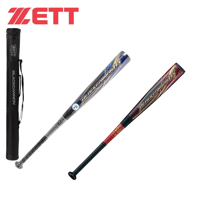 購入後レビュー記入でクーポンプレゼント中 ゼット Zett 野球 バット Zett 少年軟式バット ジュニア ブラックキャノンv1 ジュニア t ヒマラヤ店